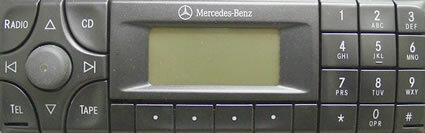 Mercedes Benz E class 1999 radio model 3302 with Bluetooth Streaming