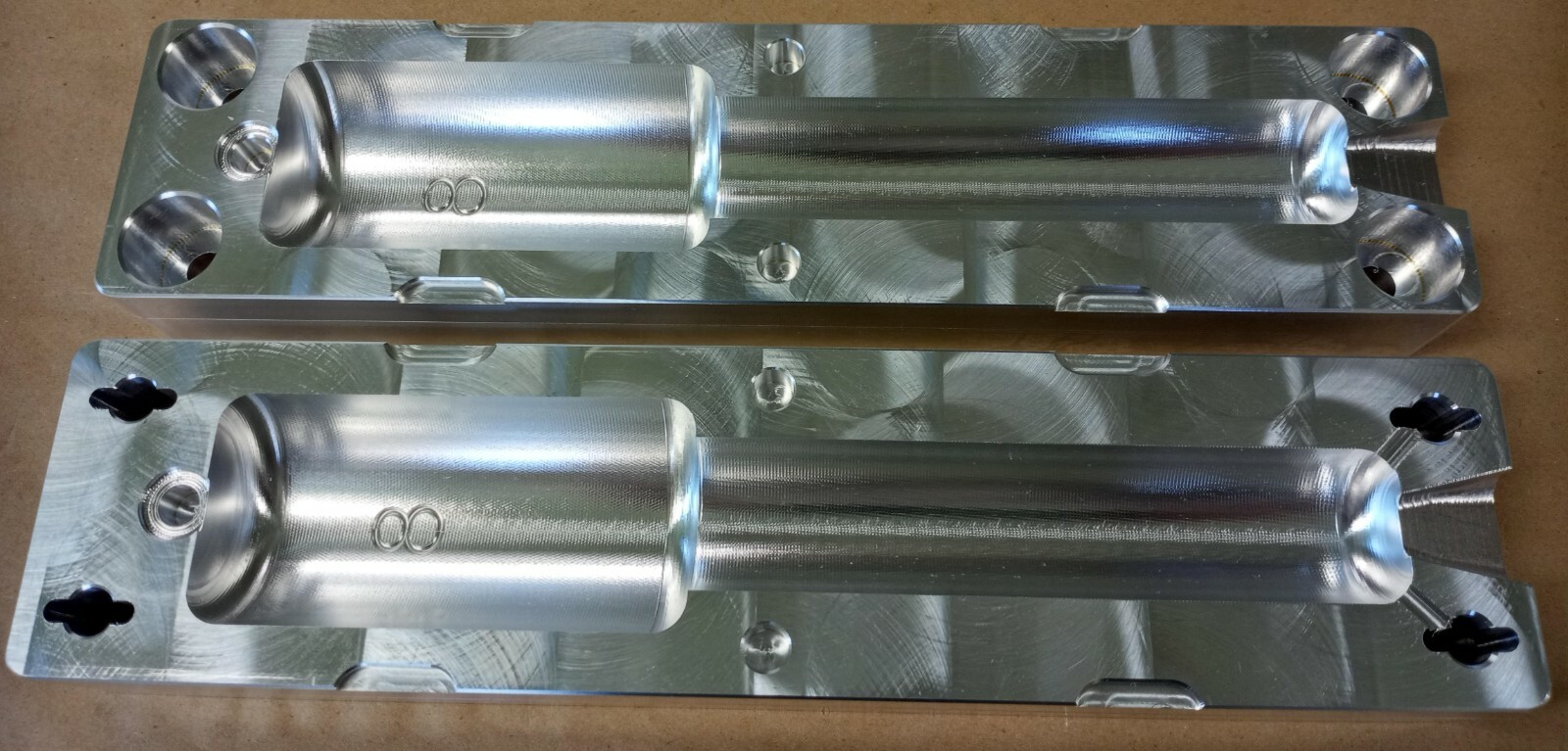 8 lb Cod Sinker / Deep Drop Weight Mold - FITS ROD HOLDERS -    Aluminum CNC