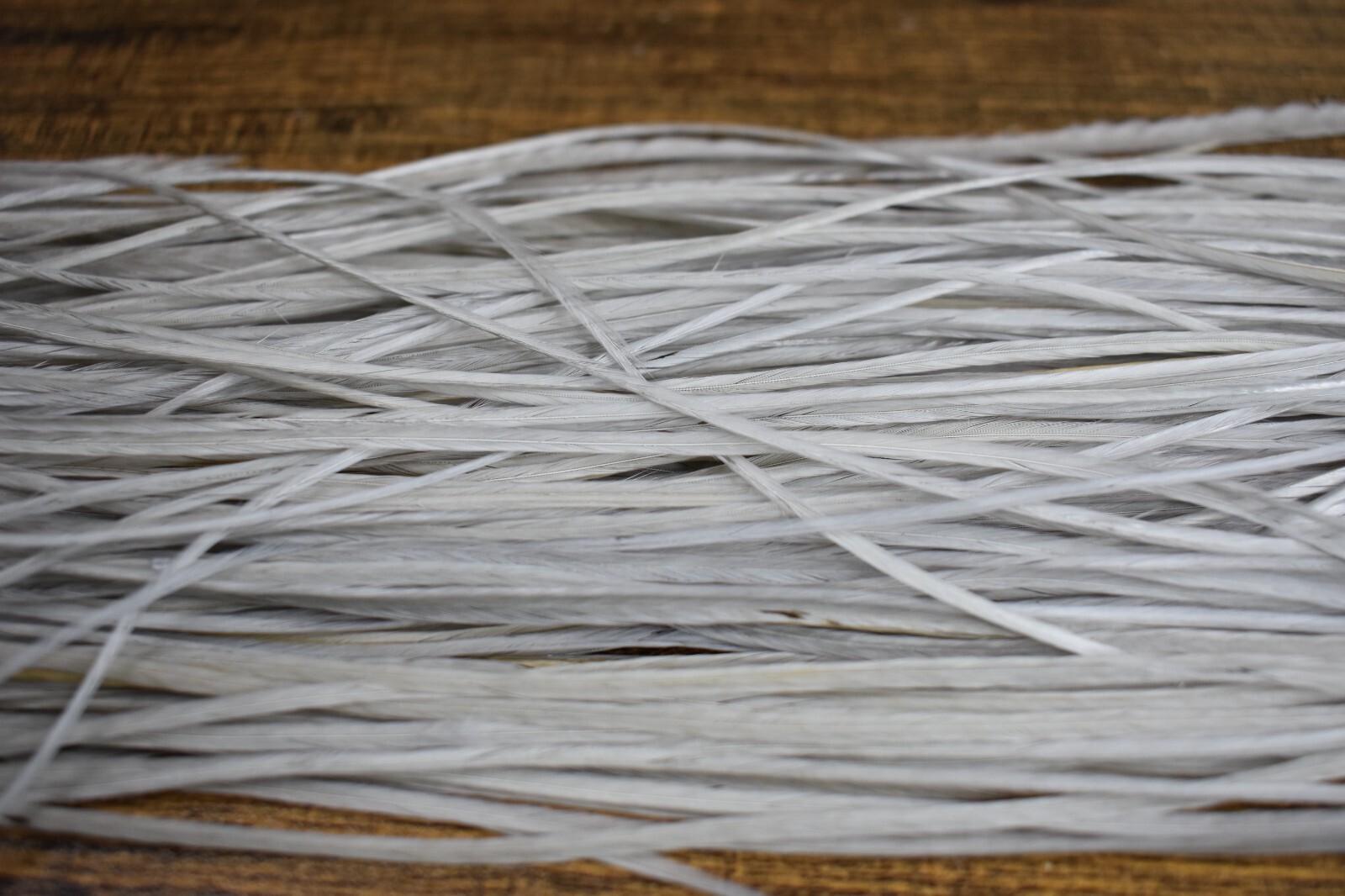 Full or Half Set Sized DYED MEDIUM DUN Dry Fly Rooster Saddle Feathers Tying