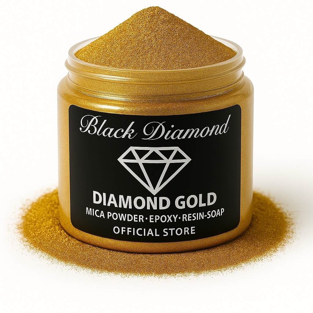 Black Diamond Pigments® | Diamond Gold is a premium professional pigment