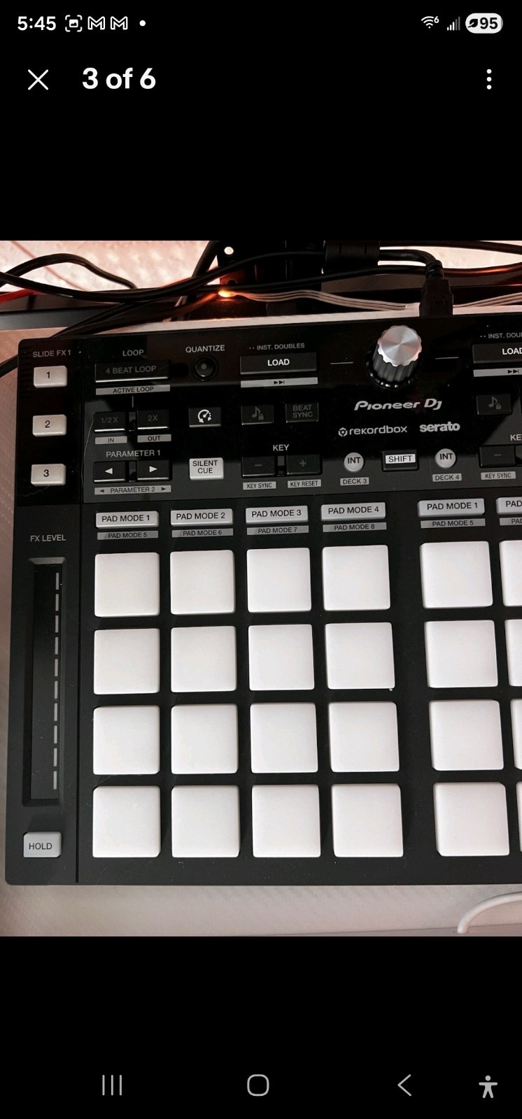 Pioneer DJ DDJ-XP2 Quad Deck Controller 32 Pads Loop/Sampler Filter USB Black
