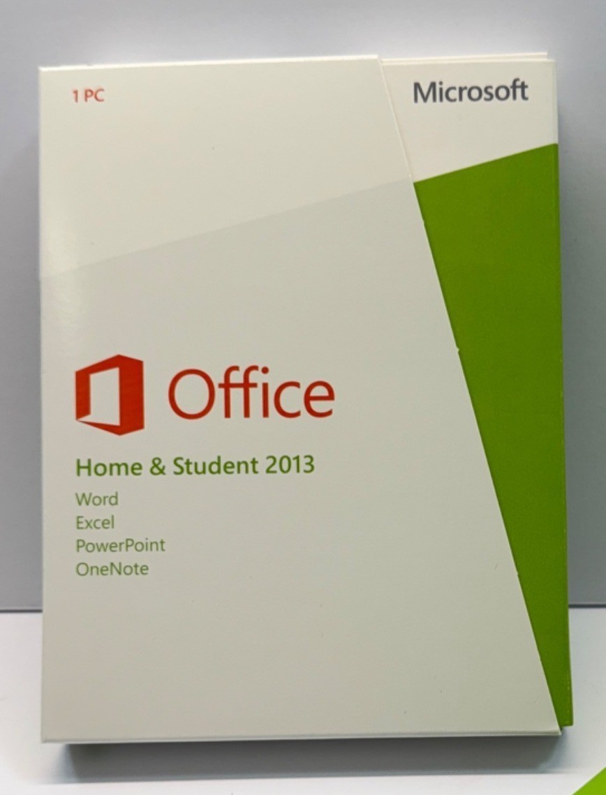 Microsoft Software Office Home & Student 2013 Product Key CARD ONLY Version