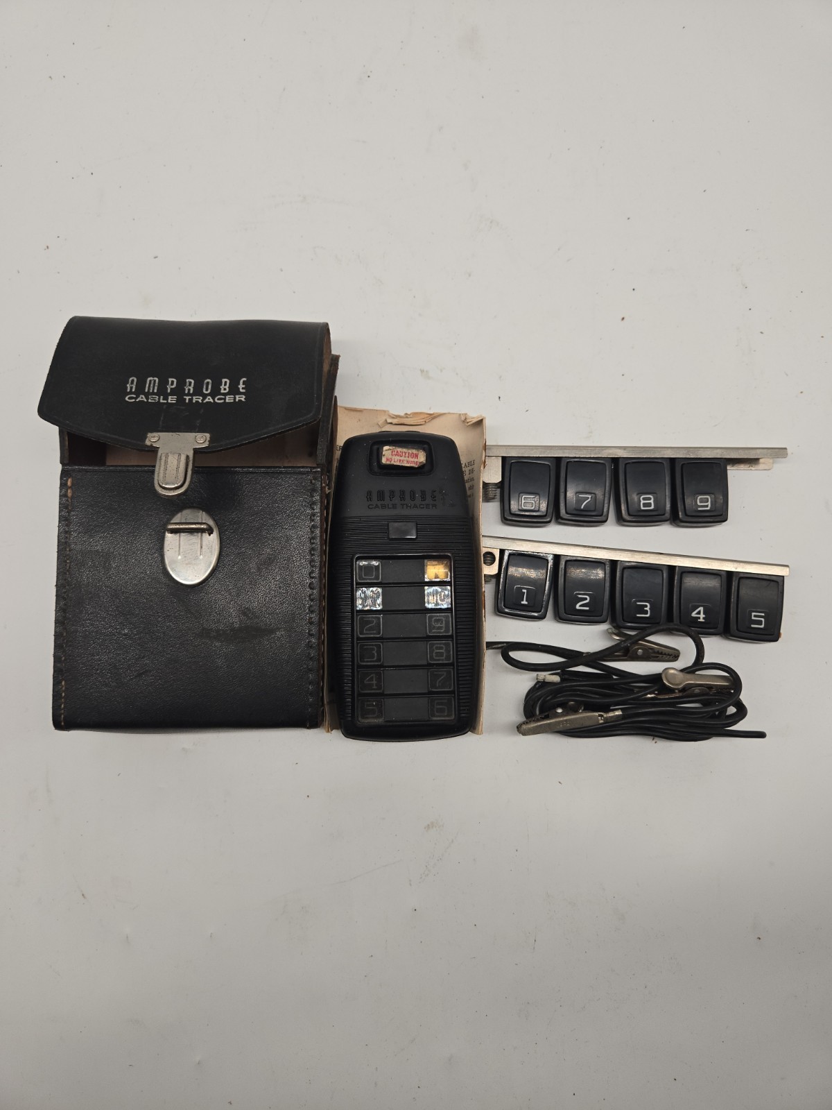 Vintage Amprobe Cable Tracer With Case