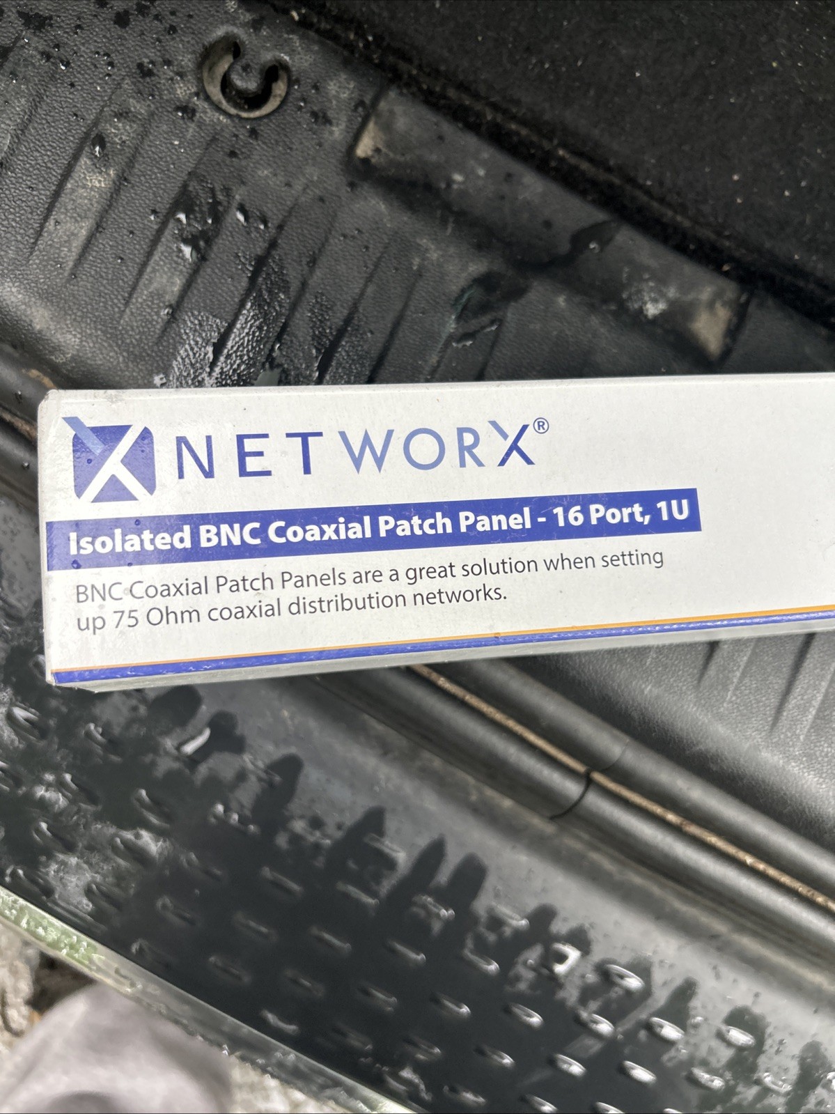 Networx Coaxial Patch Panels 16 Port Isolated BNC Female to Female =Lot Of 5-NIB