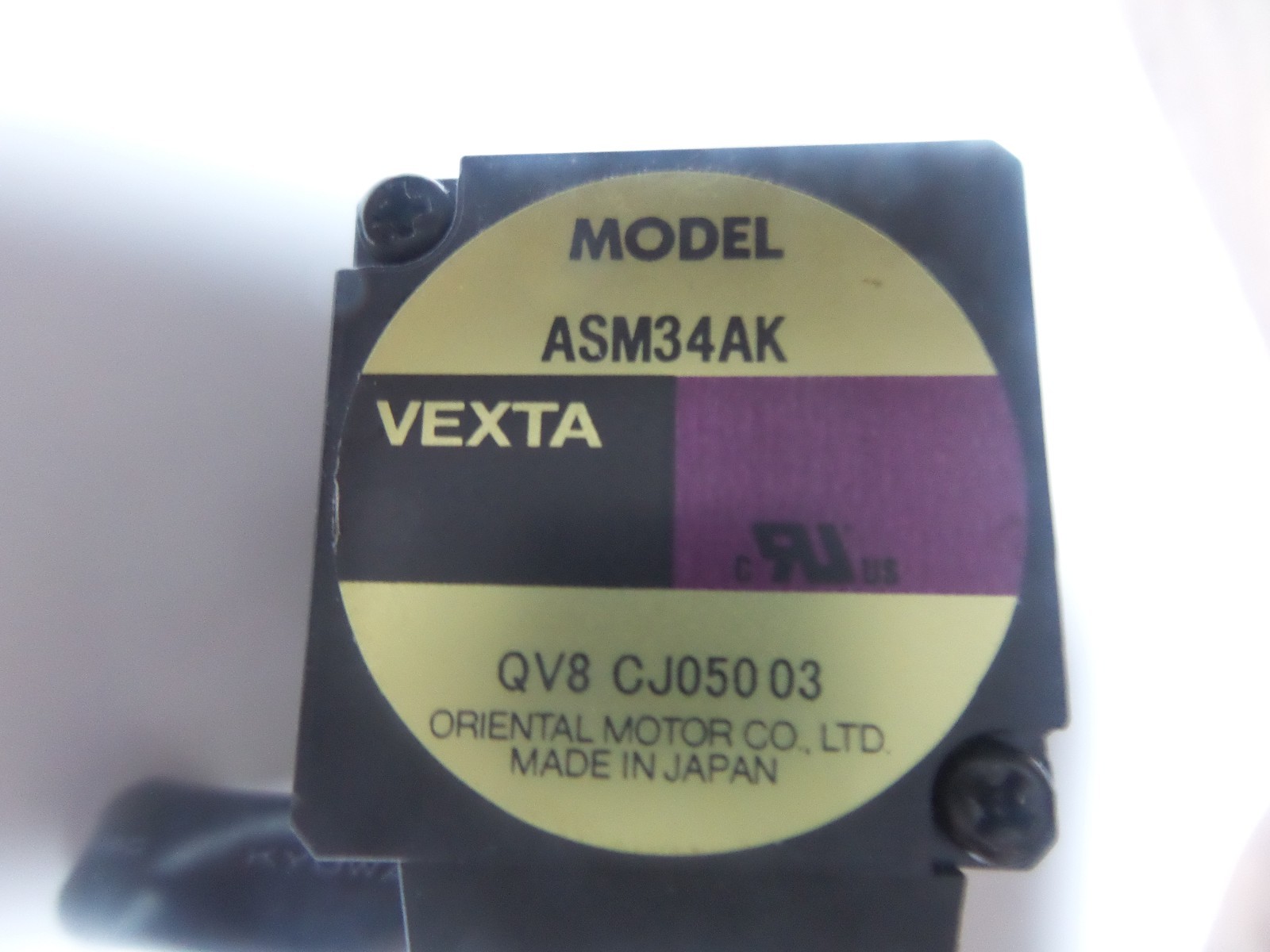 ORIENTAL MOTOR ASM34AK QV8 CJ050, USED