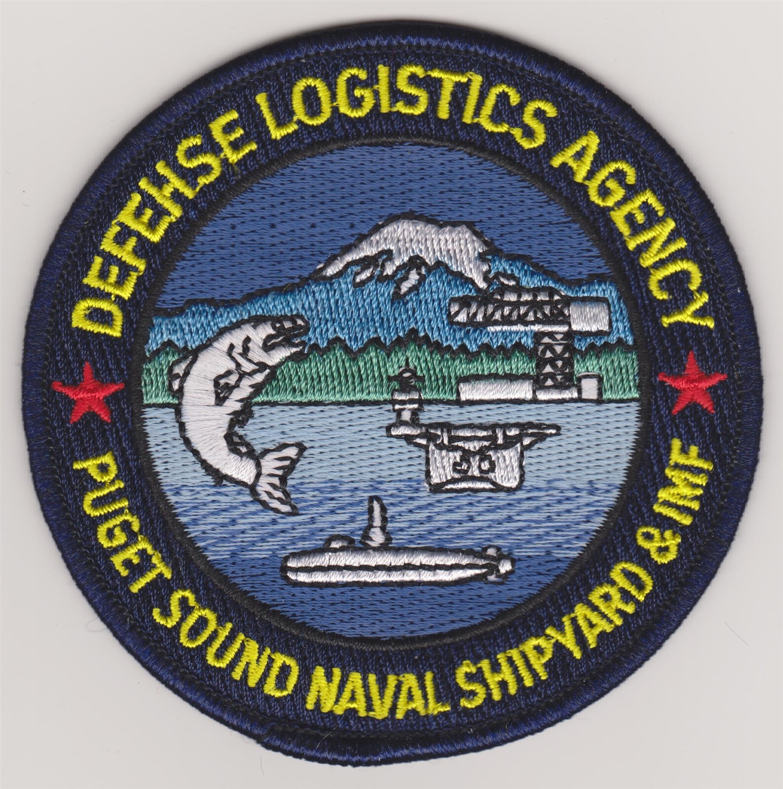 Defense Logistics Agency Puget Sound Naval Shipyard & IMF Navy Patch *NOS* #573