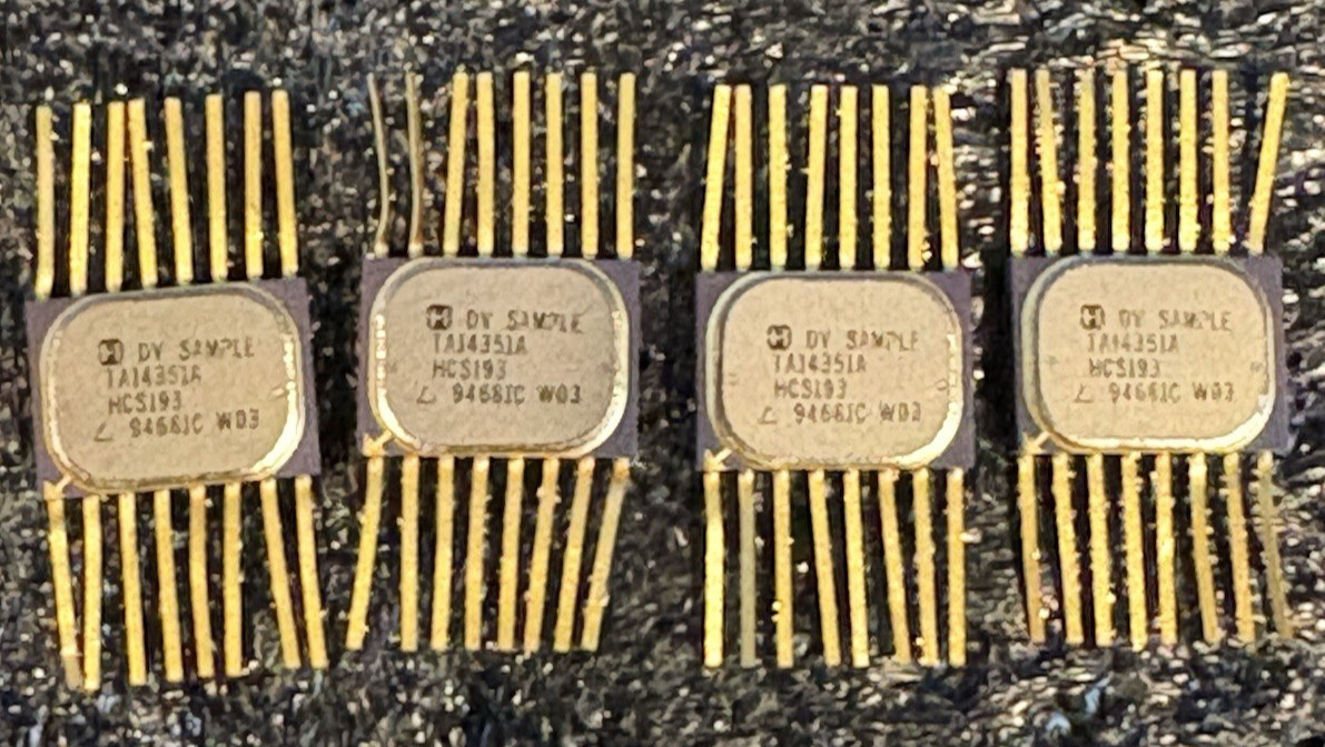 1 PCS - Intersil Harris Prototype Sample Bidirectional Binary Counter CDIP16 IC
