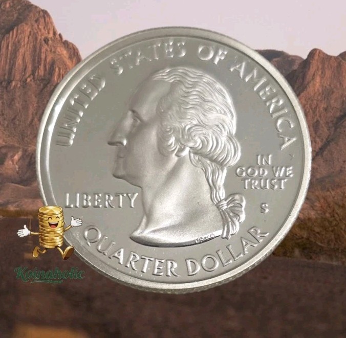 2004 S Silver Proof TEXAS State Quarter 25c From Silver Proof Set Fast 🚢 🔥