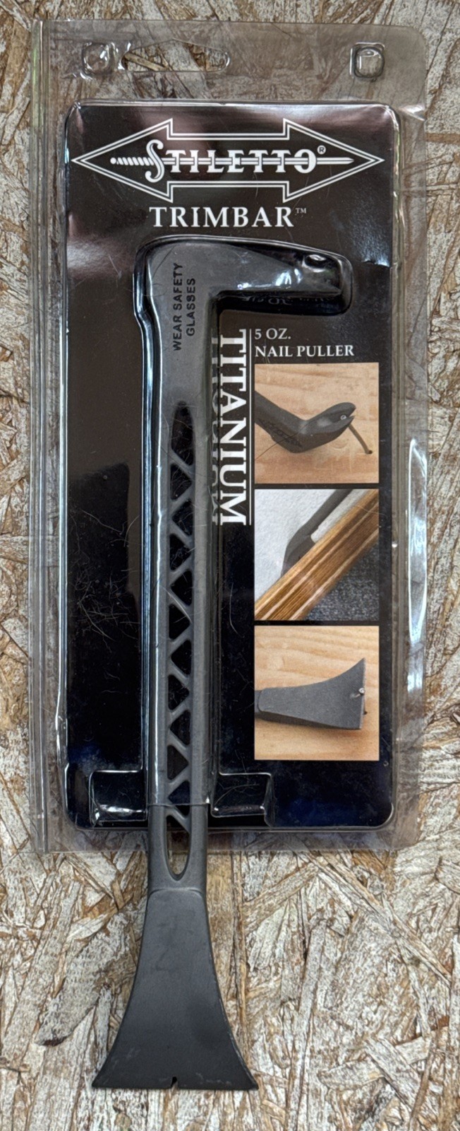 Stiletto TRIMBAR5 9.5" Titanium Trimbar