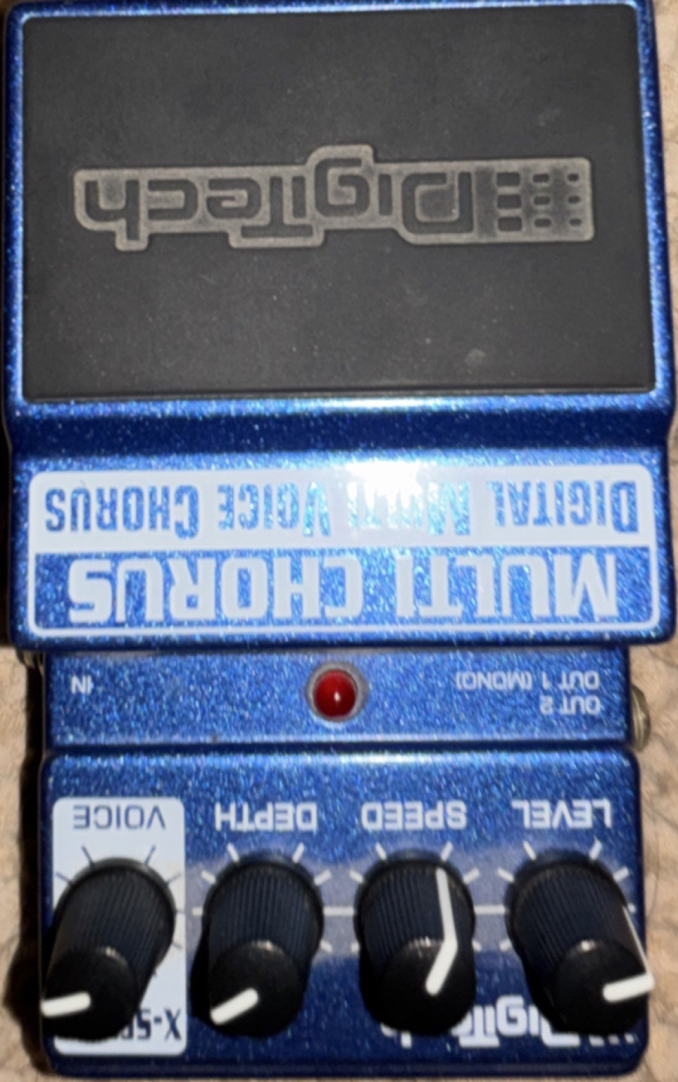 DigiTech Multi Chorus Digital Chorus Pedal for Electric Guitar X-5