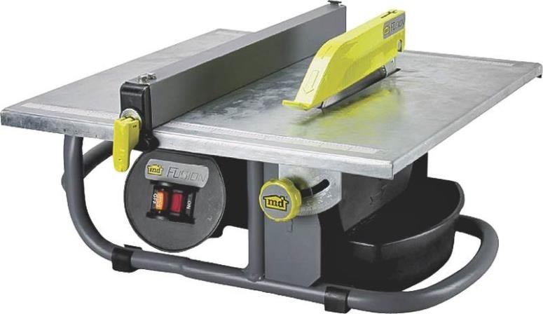 NEW M-D FUSION 48190 7" PORTABLE WET TILE SAW 3/4 HP 3.5 AMP NEW IN BOX SALE