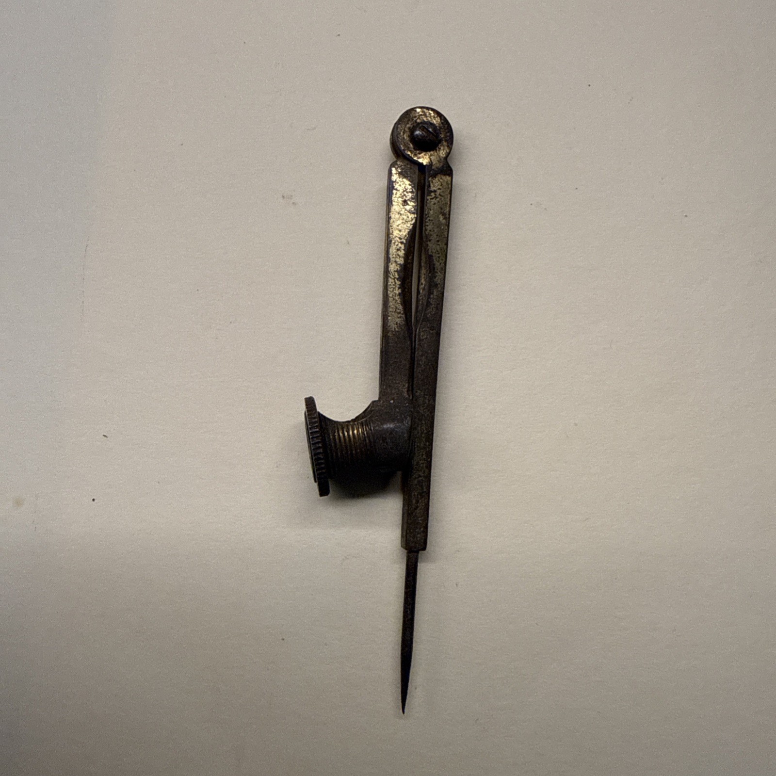 Antique brass drawing compass