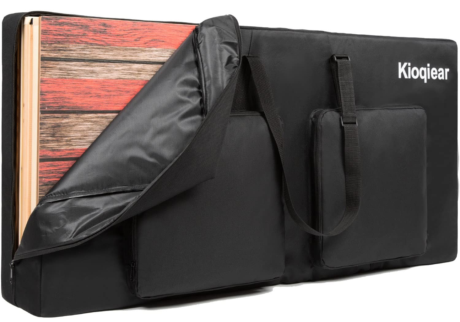 Kioqiear Padded Cornhole Carrying Case for 4' x 2' Regulation Size Board,Heav...