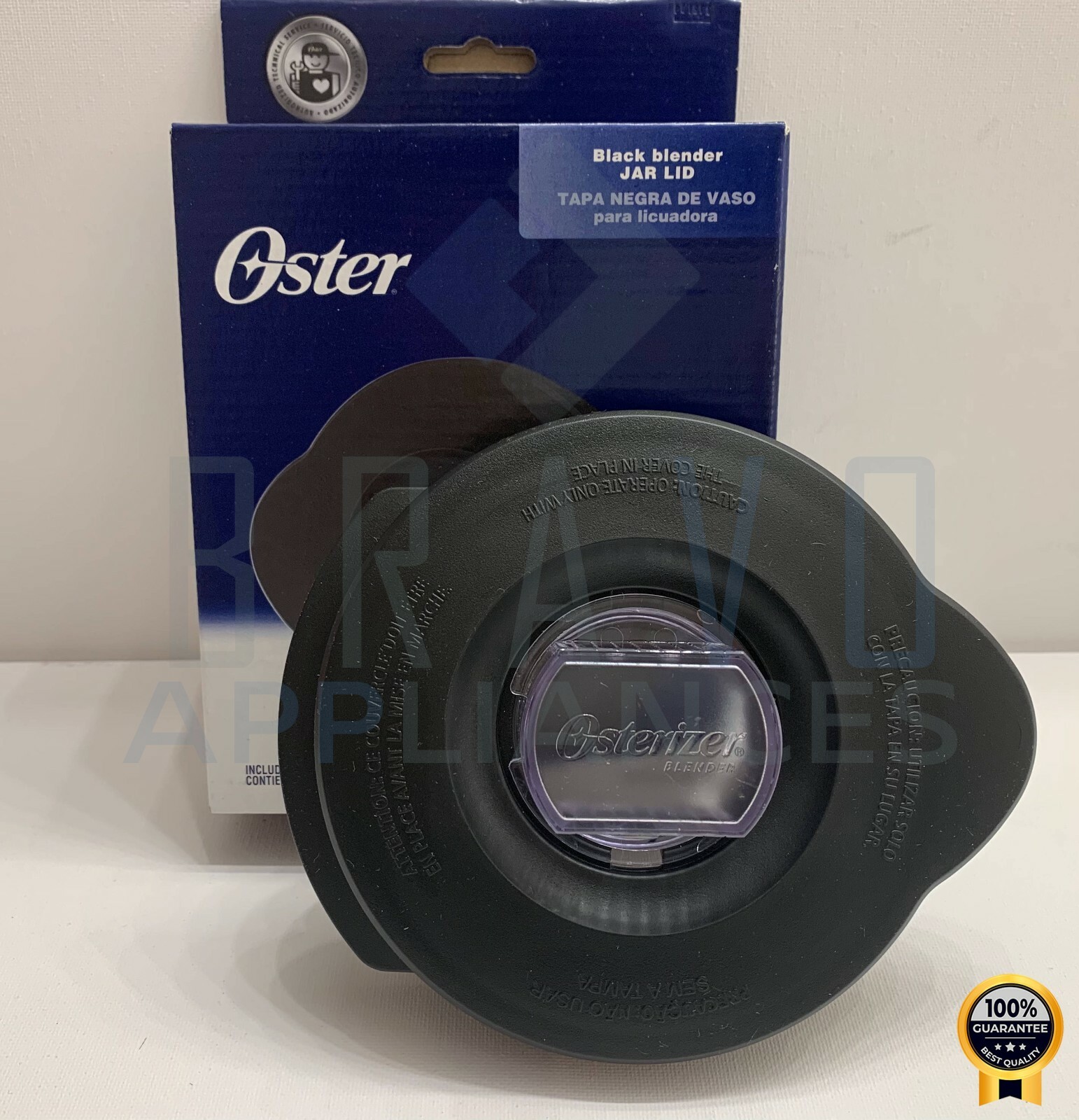 Genuine Oster Black Blender Lid w/ Cap  (New Style) BLSTAL-W00 From Oster OEM