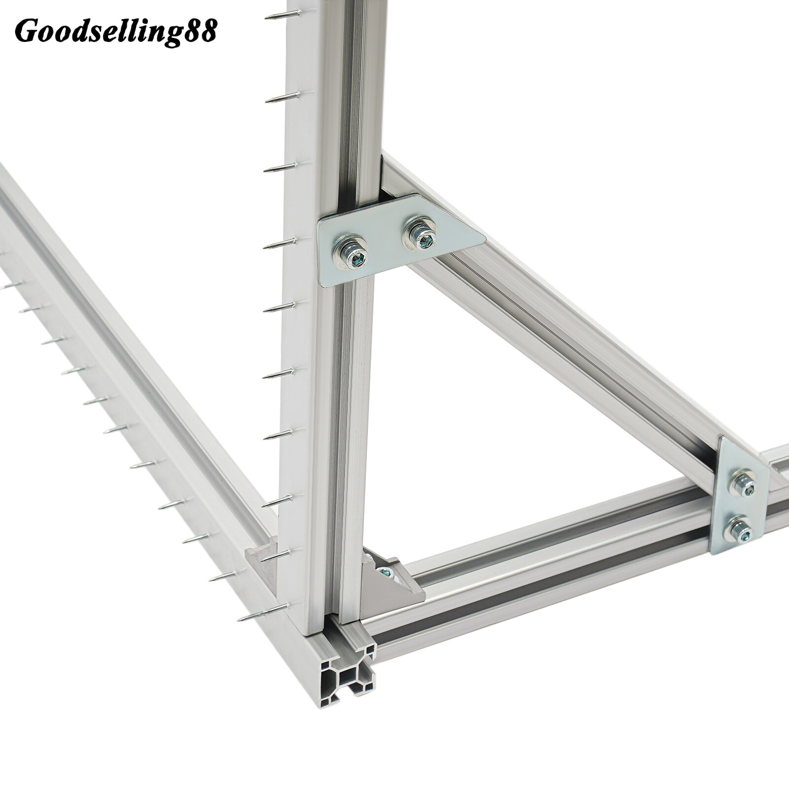 27.55 In Tufting Frame Silver Rug Tufting Frame Aluminium Alloy Tufting Frame