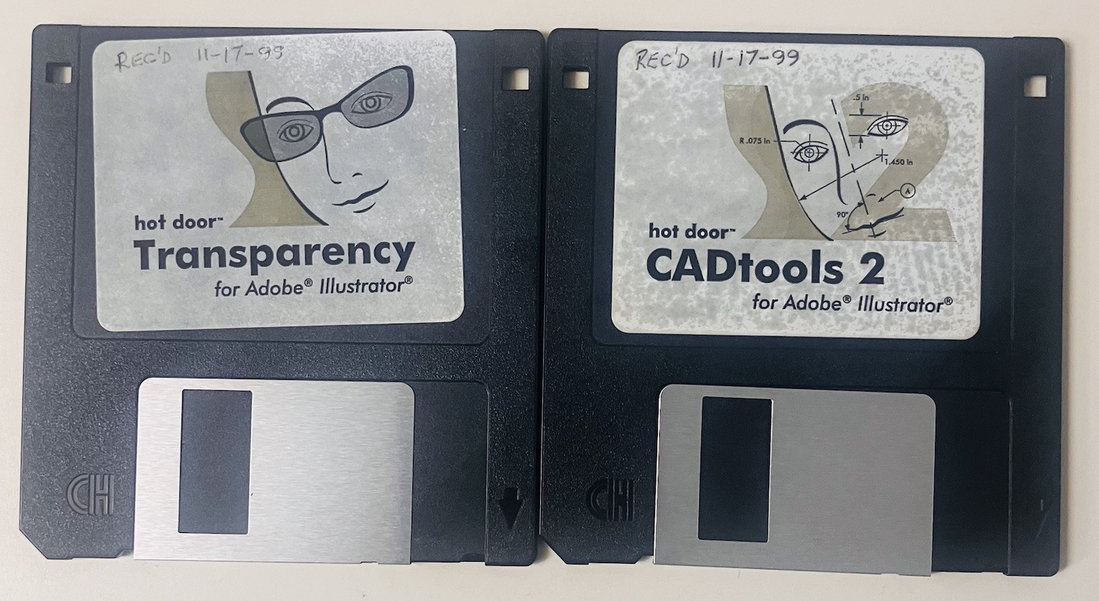 Hot Door CADtools 2 + Transparency 1.0.2 Vintage Adobe Illustrator Plug-Ins, Mac