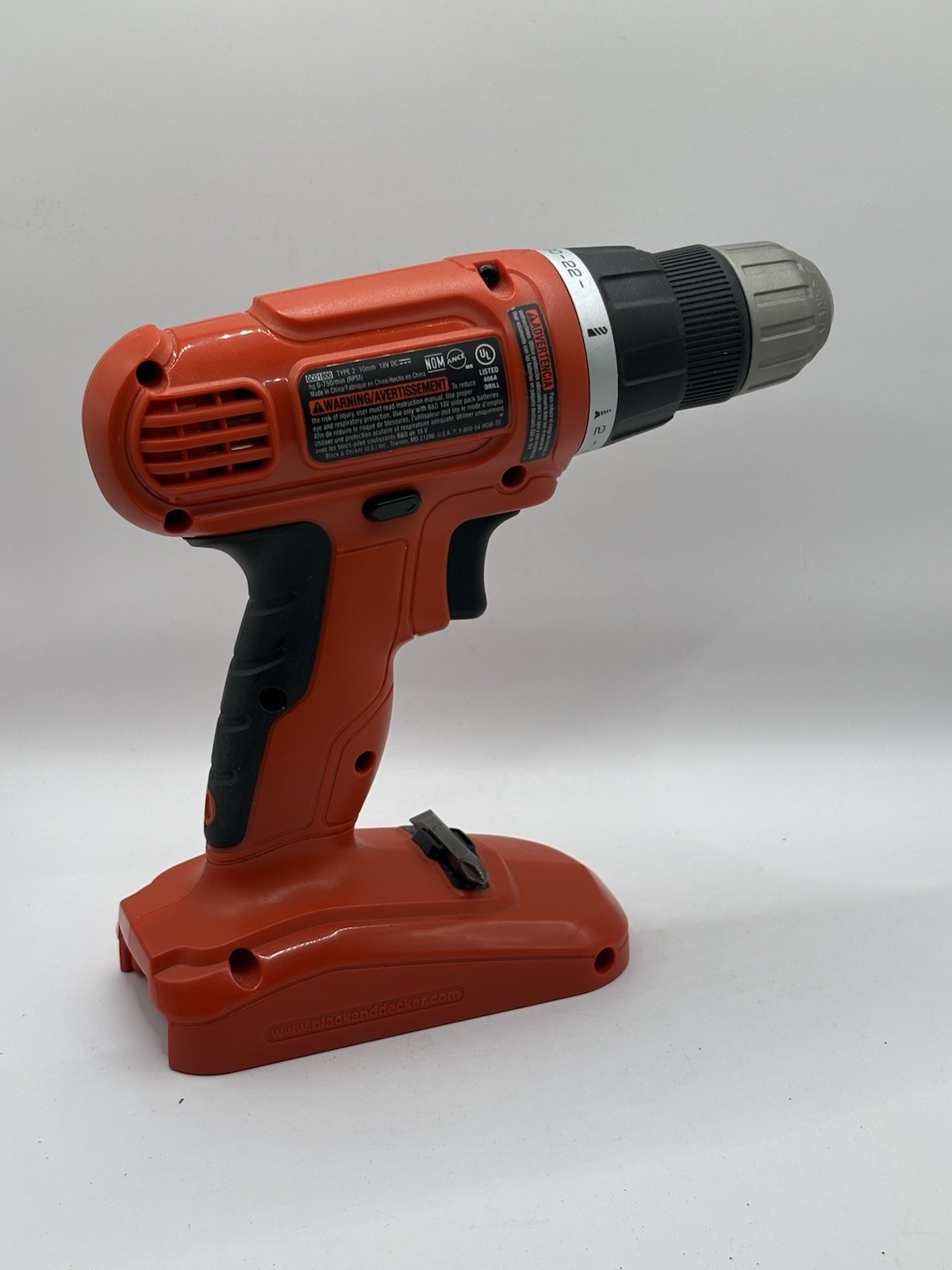 Black & Decker GC01800 18V Cordless Drill Driver Tool Only