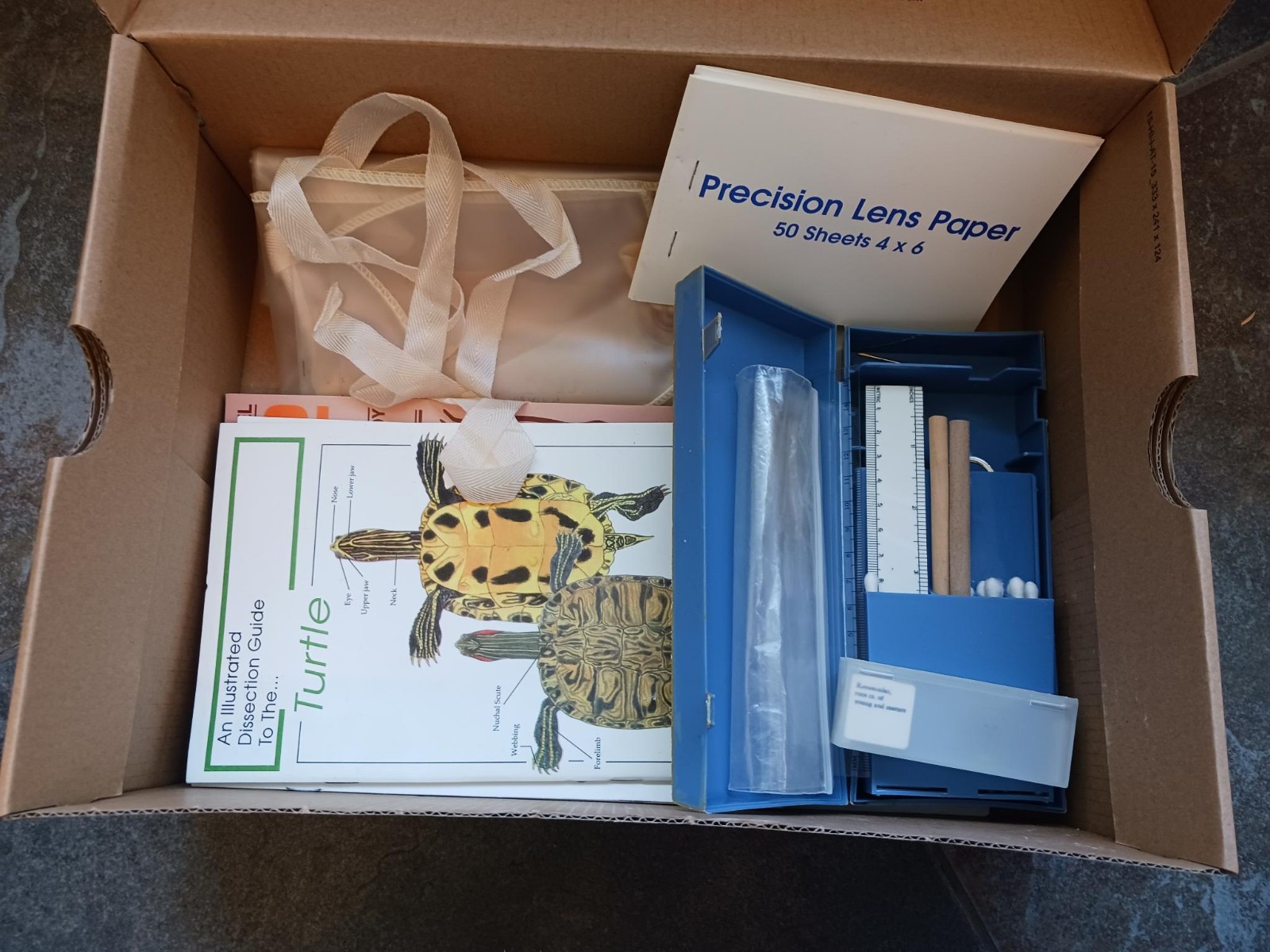 Microscope/Dissection Supply Kit with Instructions (microscope not included)