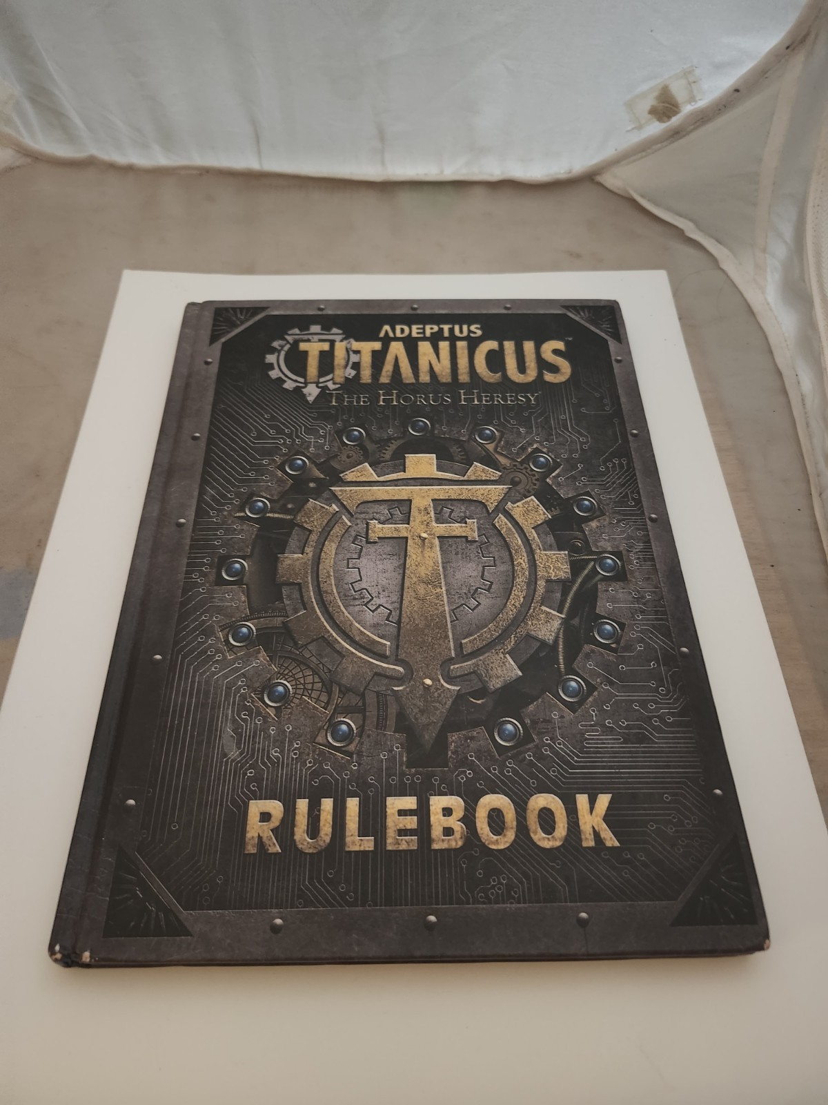 Adeptus Titanicus The Horus Heresy Rulebook Warhammer 40k Hardback Book RPG Game