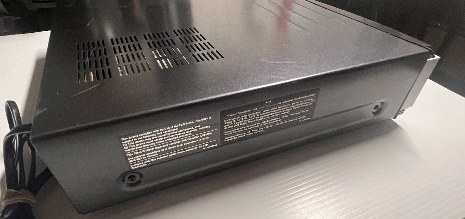 Onkyo DR-S2.2 CD/DVD Receiver NO REMOTE