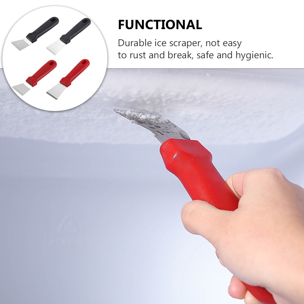 4 PCS Freezer Kitchen Cleaning Spatula Multifunctional Snow Removal Tool