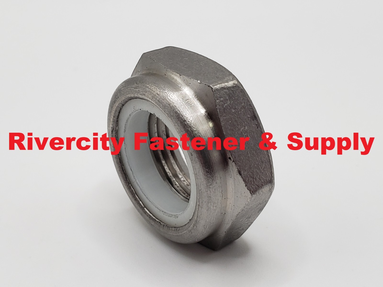5/8-18 Stainless Nylon Insert Lock Nut Thin Jam Half thick NTE 5/8x18 Nuts