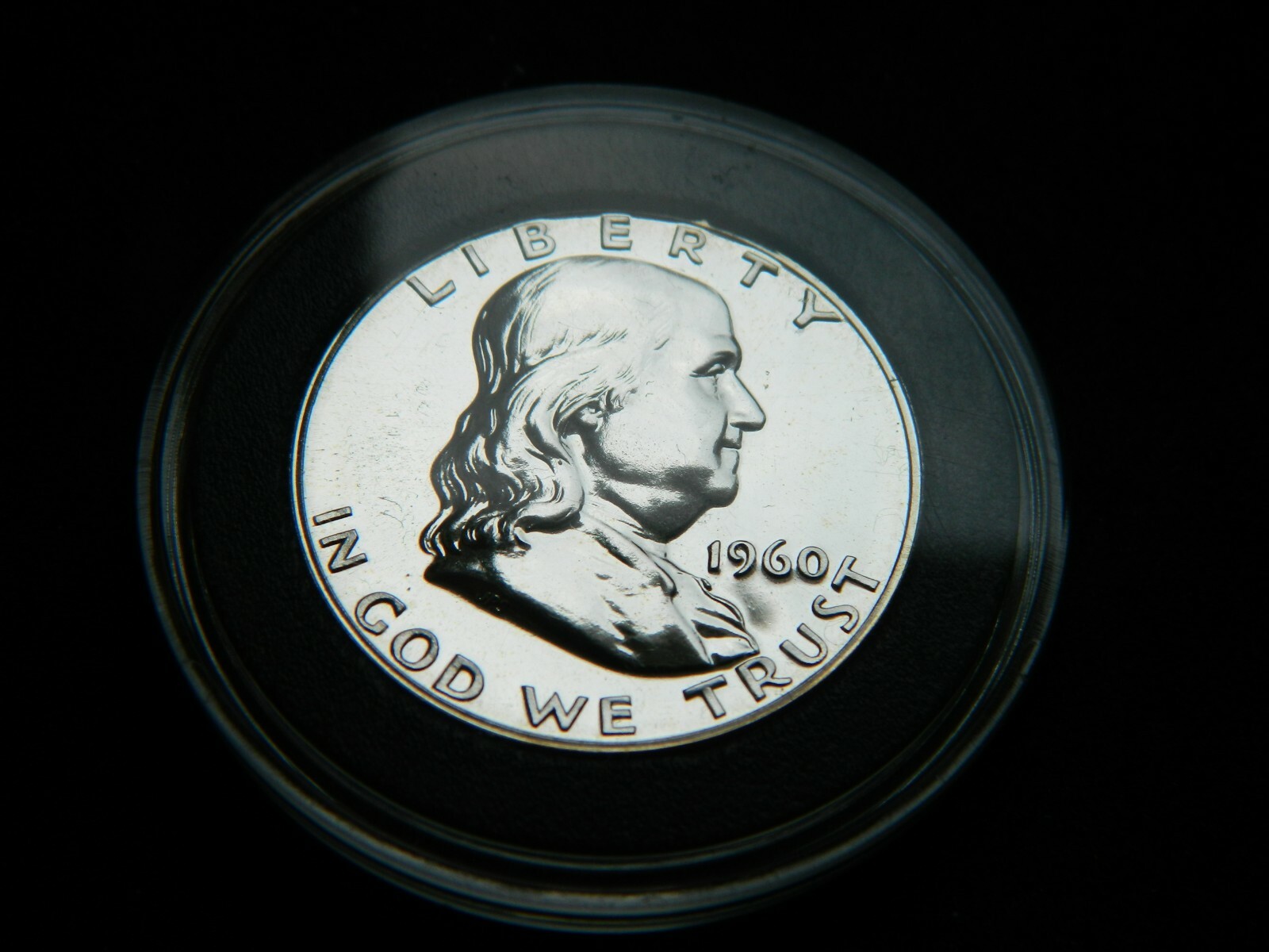1960 PROOF 50c Franklin Half Dollar - 90% silver