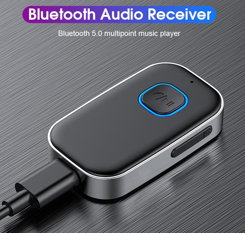 USB Wireless Bluetooth 5.0 Audio Receiver 3.5mm Aux Adapter for Car Headphone PC