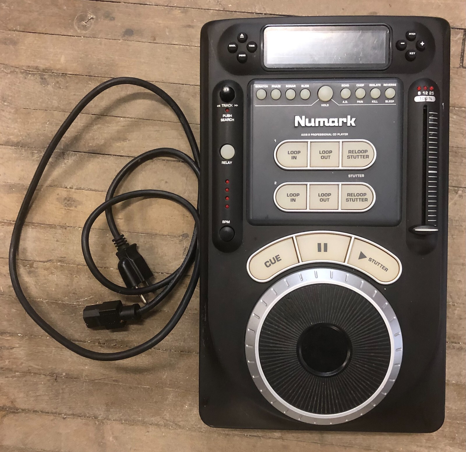 Numark DJ Axis 9 Professional CD Player (As Is For Parts)