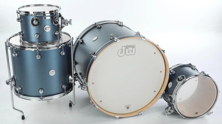 DW DDLM2214BS Design Series 4-piece Shell Pack - Blue Slate