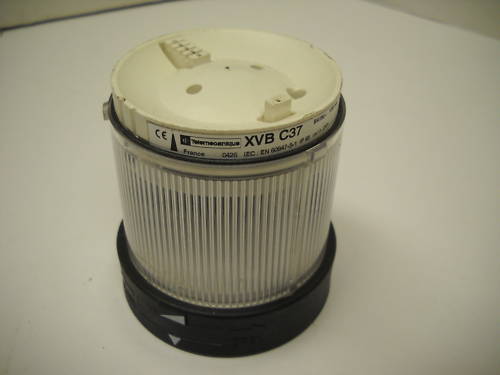 TELEMECANIQUE  XVBC37 CLEAR STACKLIGHT 084510 NEW CONDITION NO BOX
