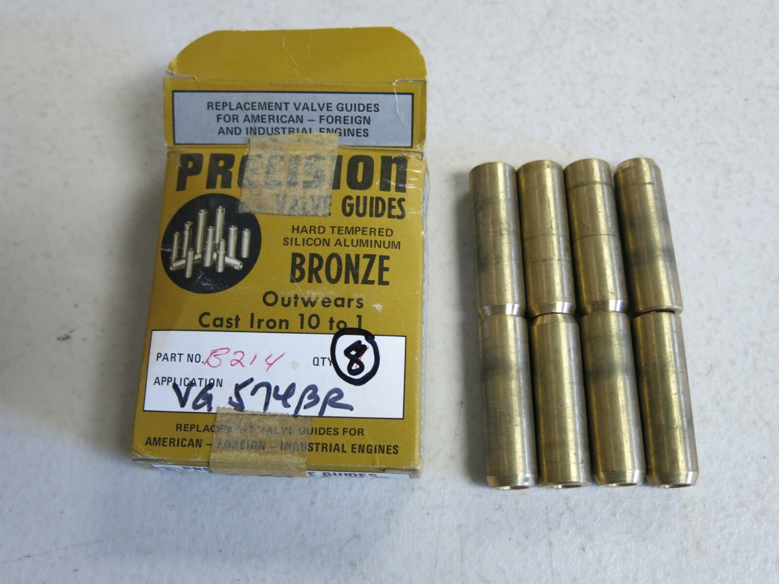 Precision Valve Guide Lot of 8 B214 (VG574BR)