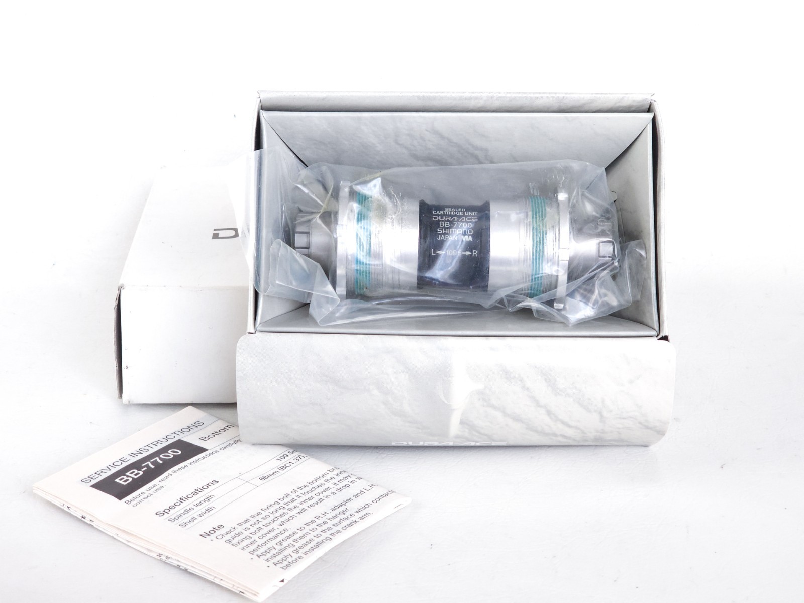 NEW Shimano Dura-Ace 9s Octalink v1 Bottom Bracket ITA Classic Vintage XTR
