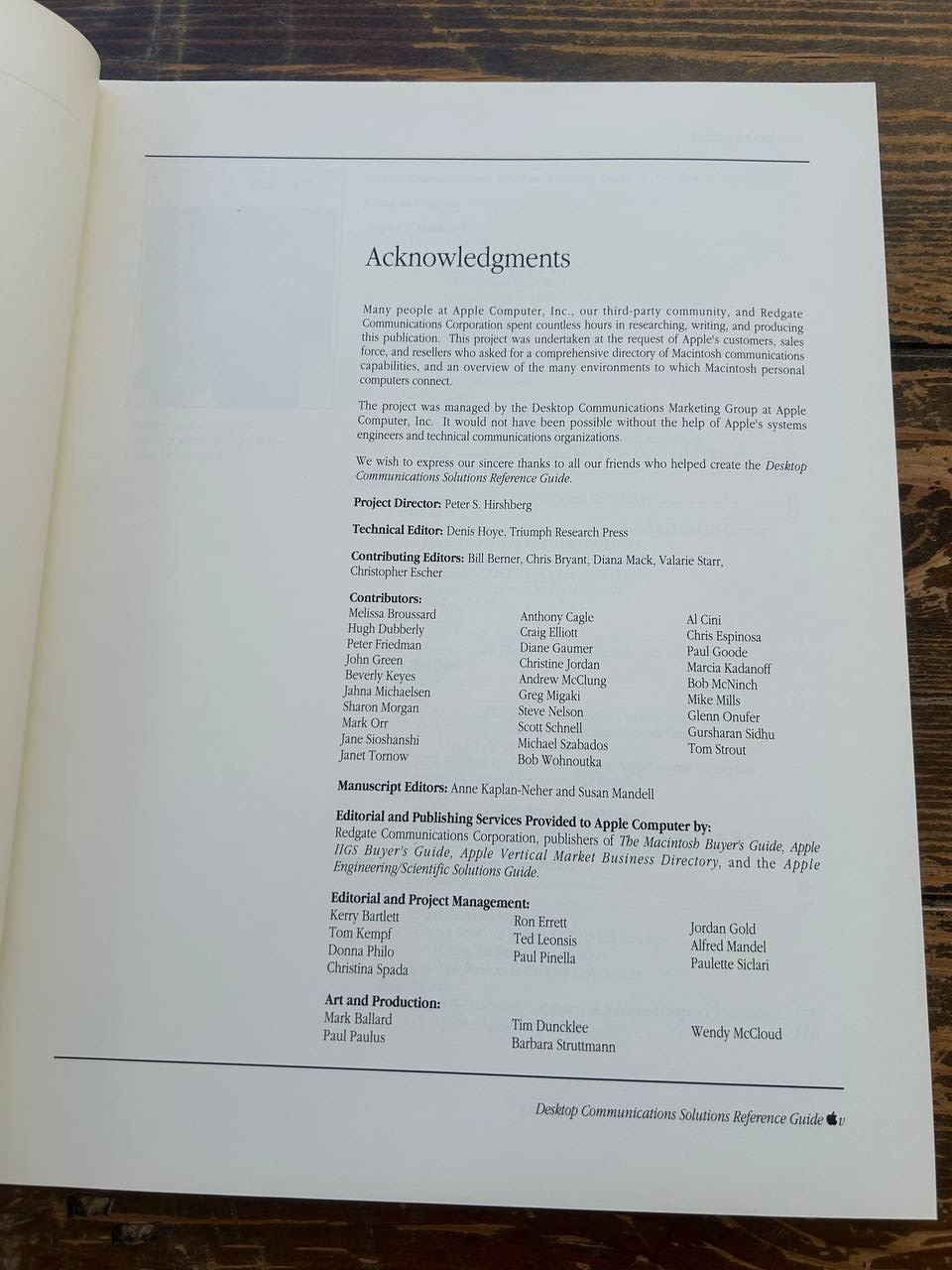 Apple Desktop Communications Solutions Reference Guide 1987 Vintage Book