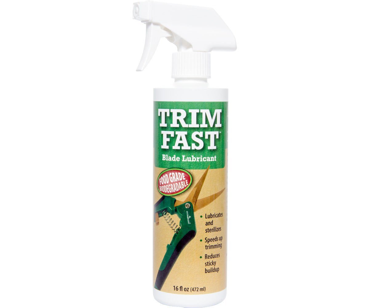 Trim Fast Blade Lubricant 16oz - Sterilizer Sharper Blade Safe Prune Live Plants