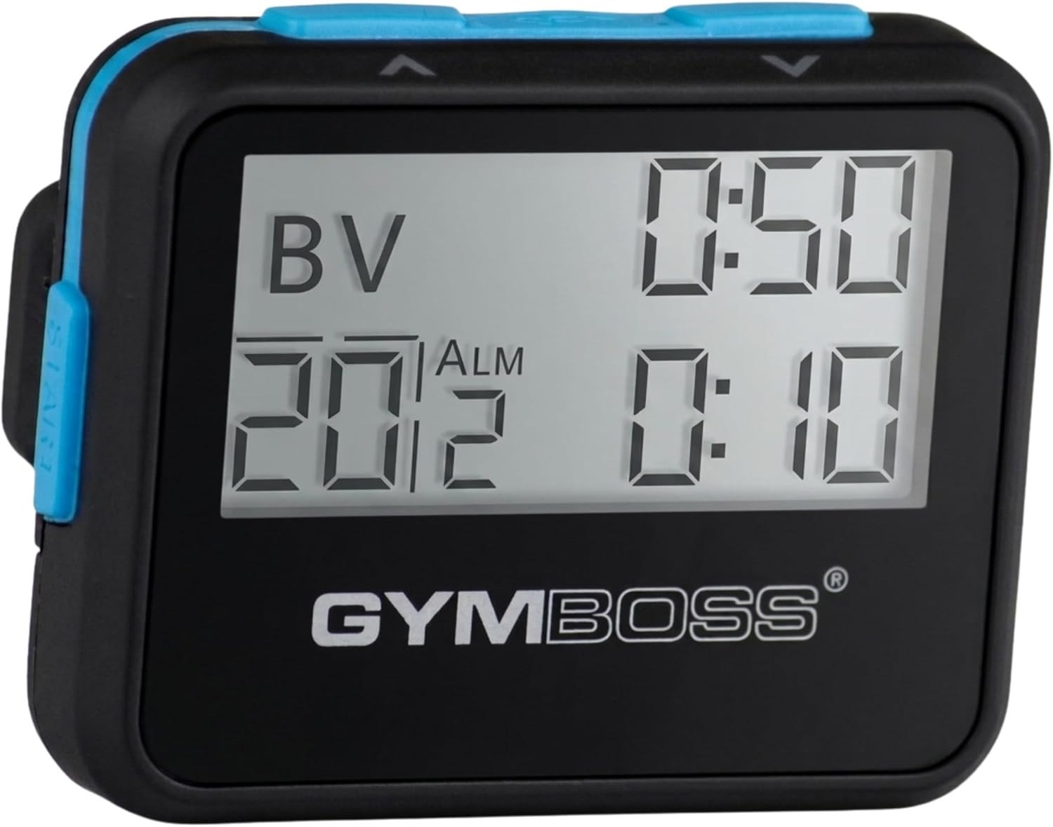 Interval Timer and Stopwatch - Black/Blue SOFTCOAT