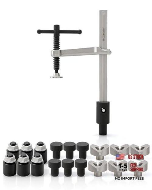 Welding Table Clamps and Fixture Pins, 19pcs 5/8in V Blocks, 19pcs Clamp & Pins