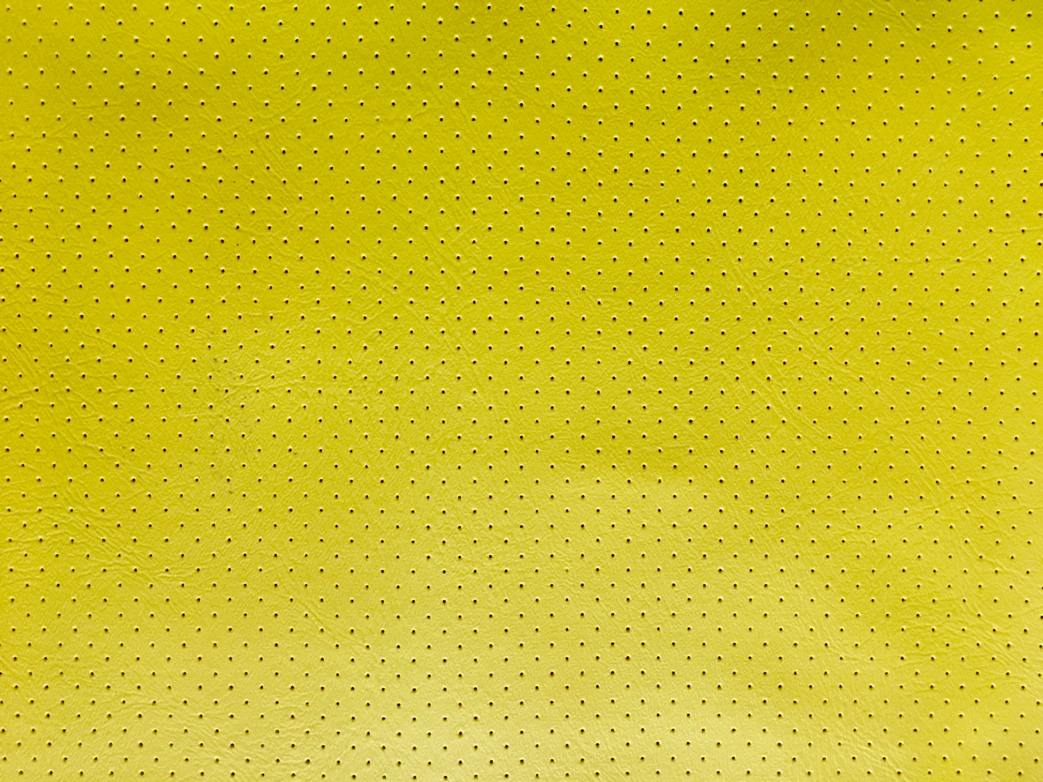 Vinyl Faux Leather Perforated Yellow commercial upholstery fabric 54"