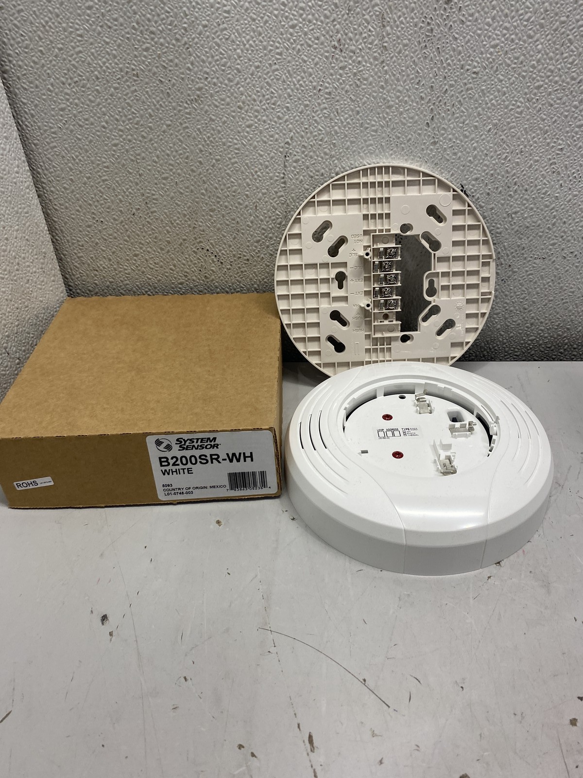 Systen Sensor B200SR-WH White Sounder