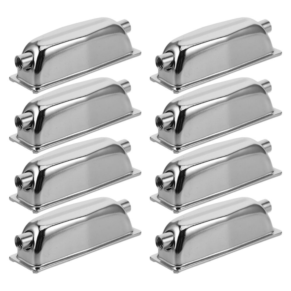 8 Pcs Snare Drum Tension Rods Double End Bass Lugs Mounting Hardware