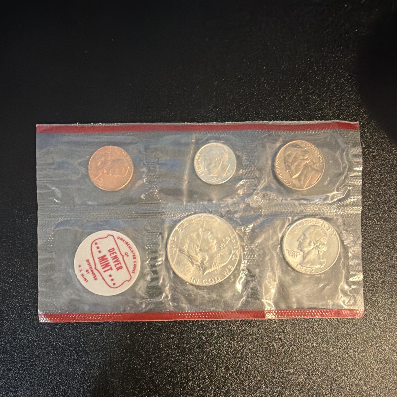 1962 D Silver Mint Set