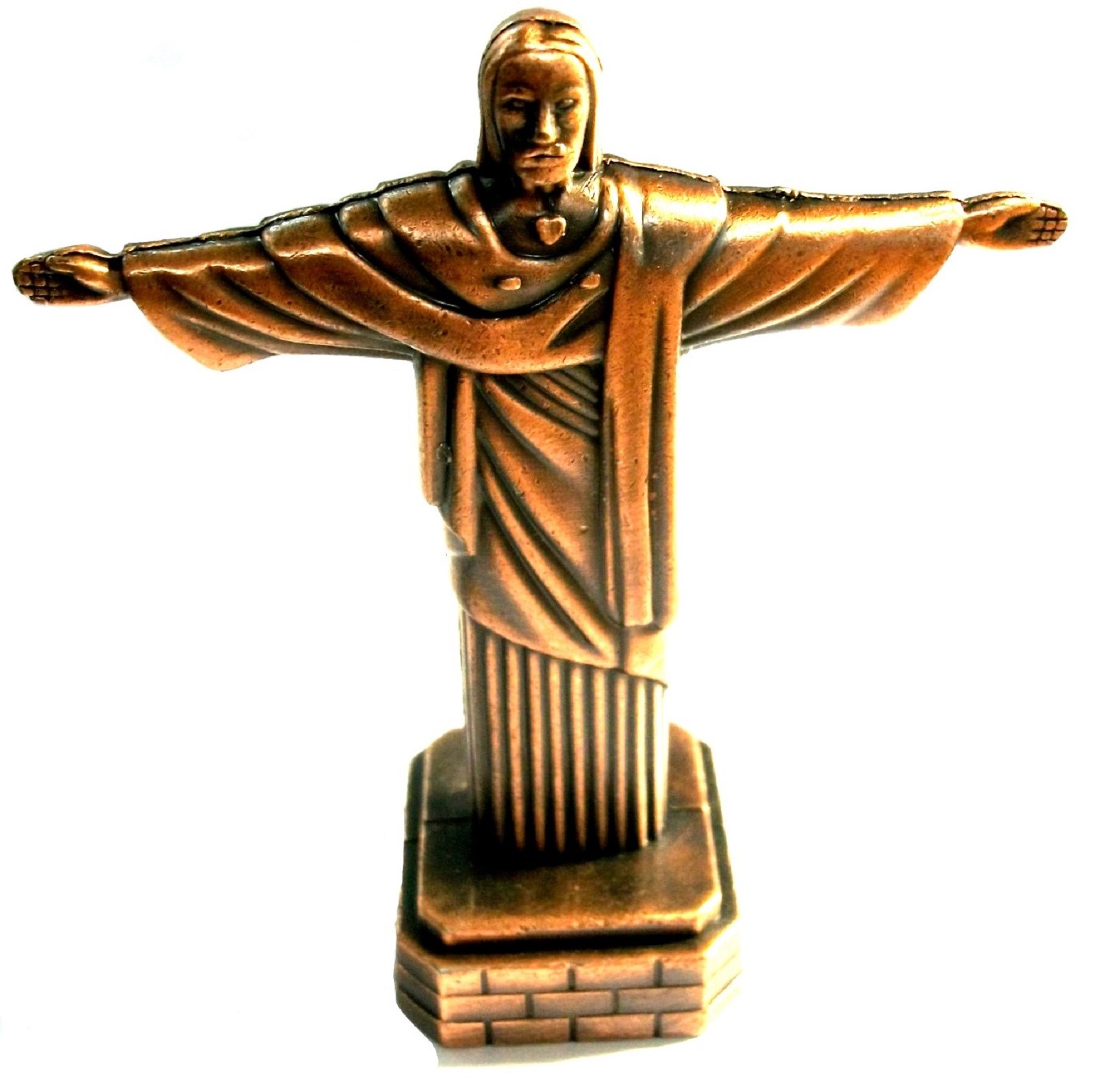 Christ Statue Die Cast Metal Collectible Pencil Sharpener