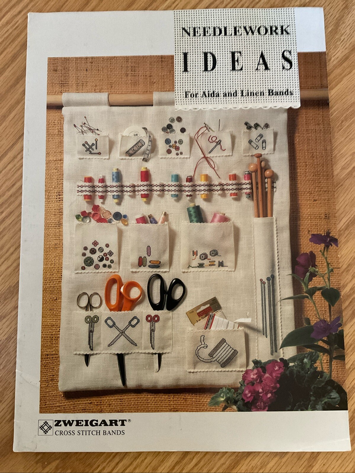 Zweigart Cross Stitch Bands And Ribbons Needlework Ideas Leaflets
