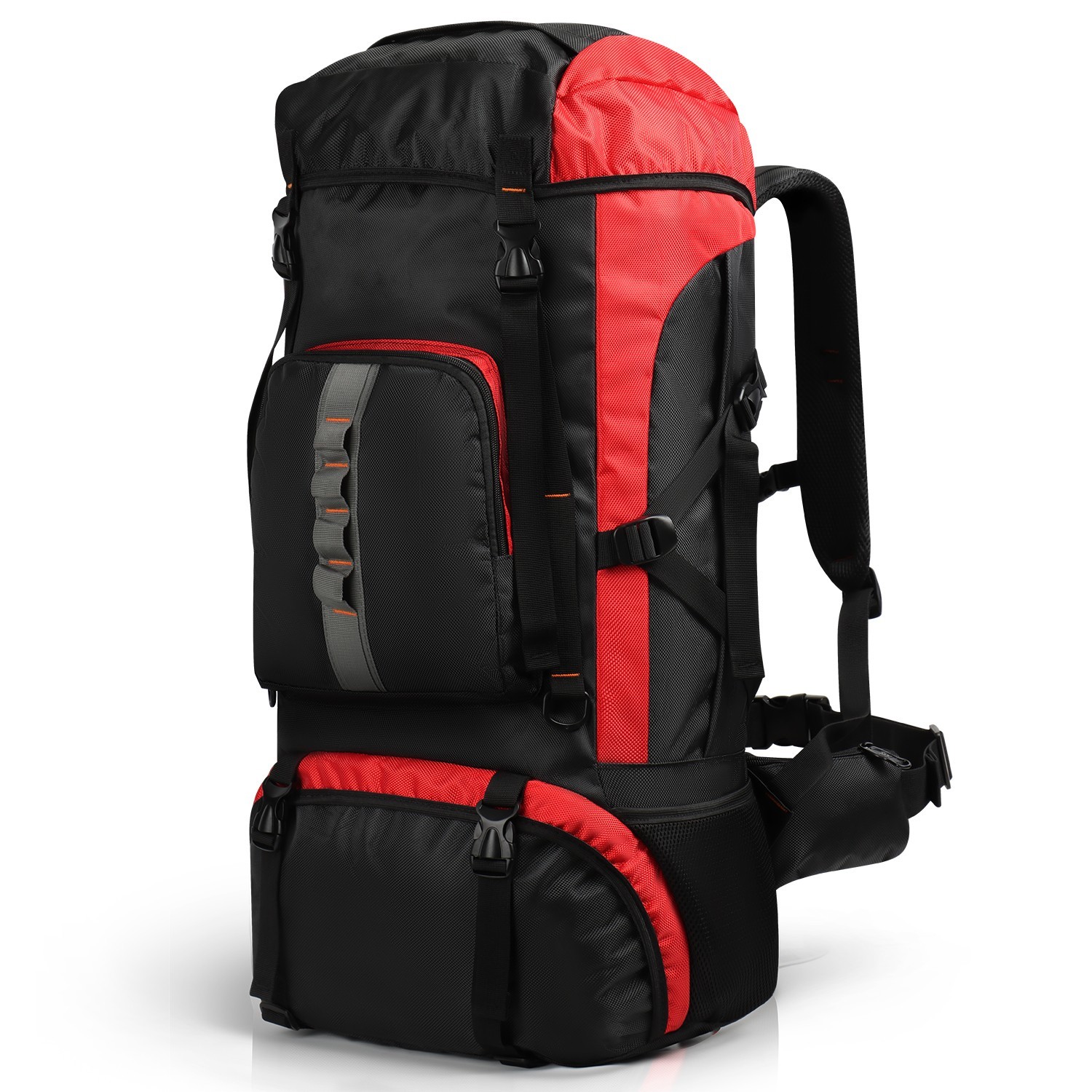 65L Camping Hiking Backpack Water Resistant Large Outdoor Travel Backpack