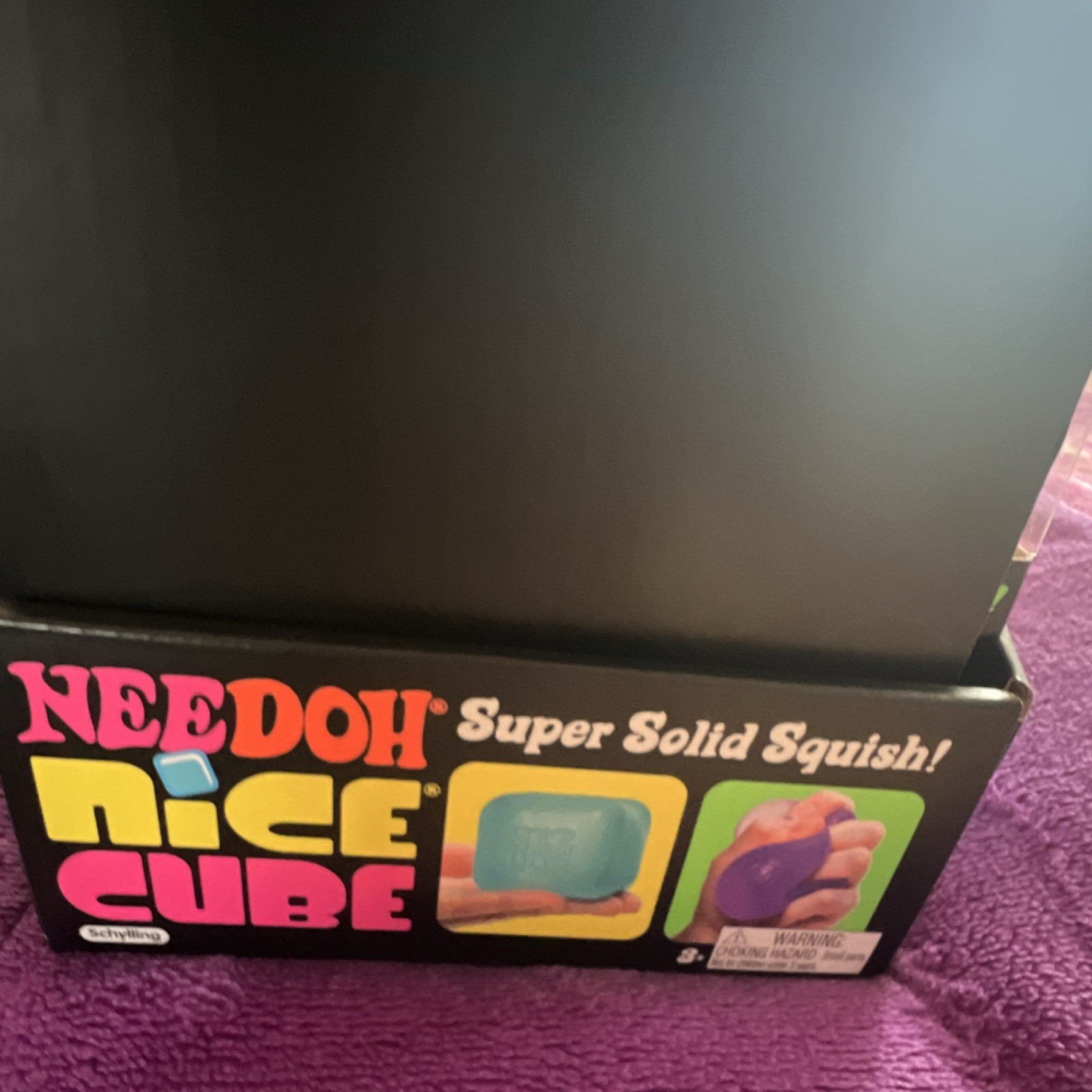 Schylling Squeeze Ball Super Solid Squish Nice Cube (WHOLE CASE)