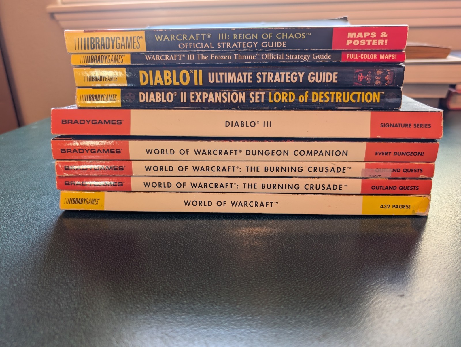 Brady Games Official Strategy Guides Blizzard World Of Warcraft, Diablo, Warcraf
