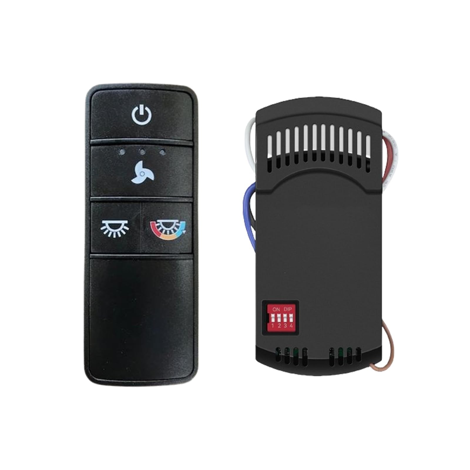 A25-TX028C Universal 3-Speed Ceiling Fan Remote Control Kit Replacement for H...