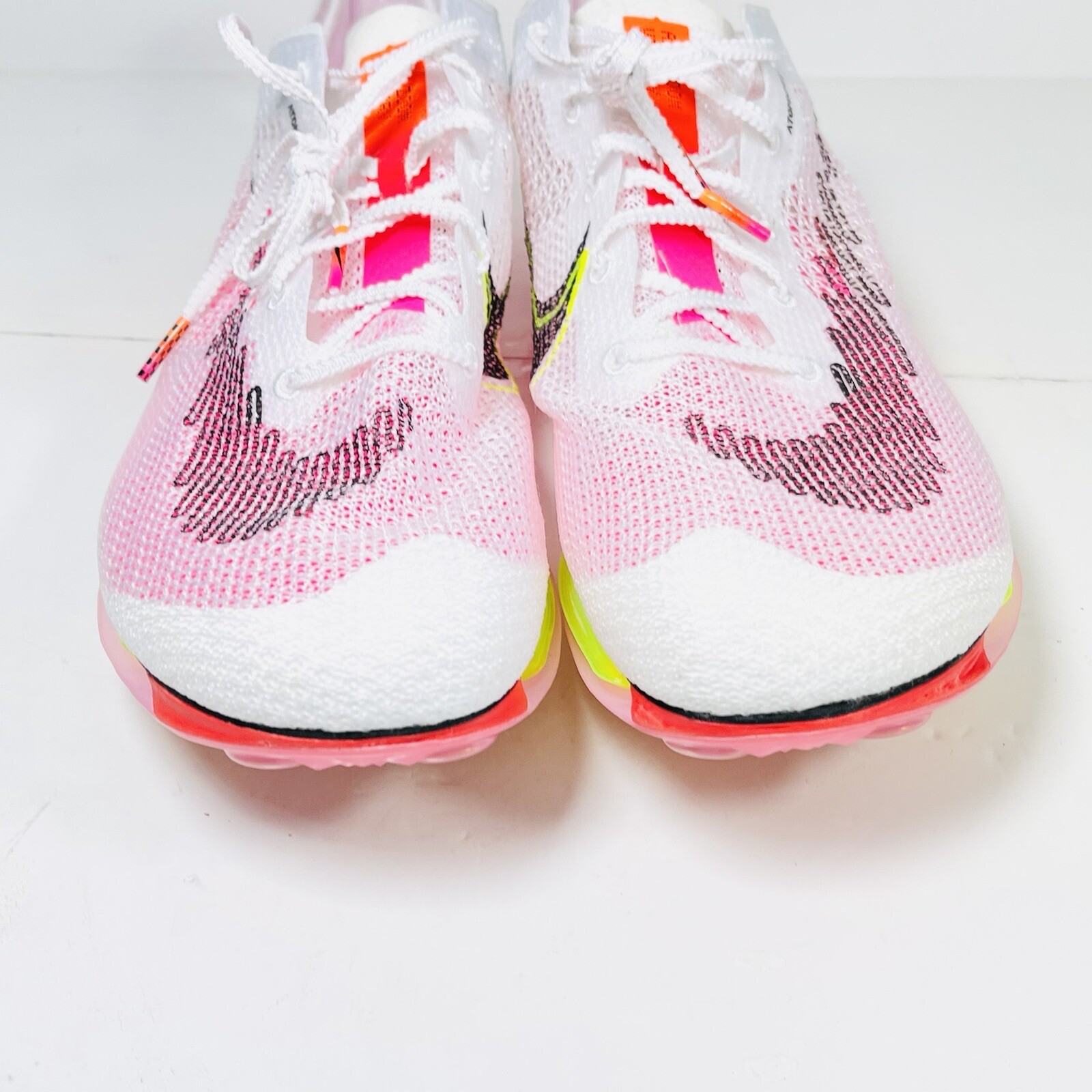Nike Air Zoom Victory FK Mens 12.5 Track Shoes DJ6205-100 Rawdacious/White