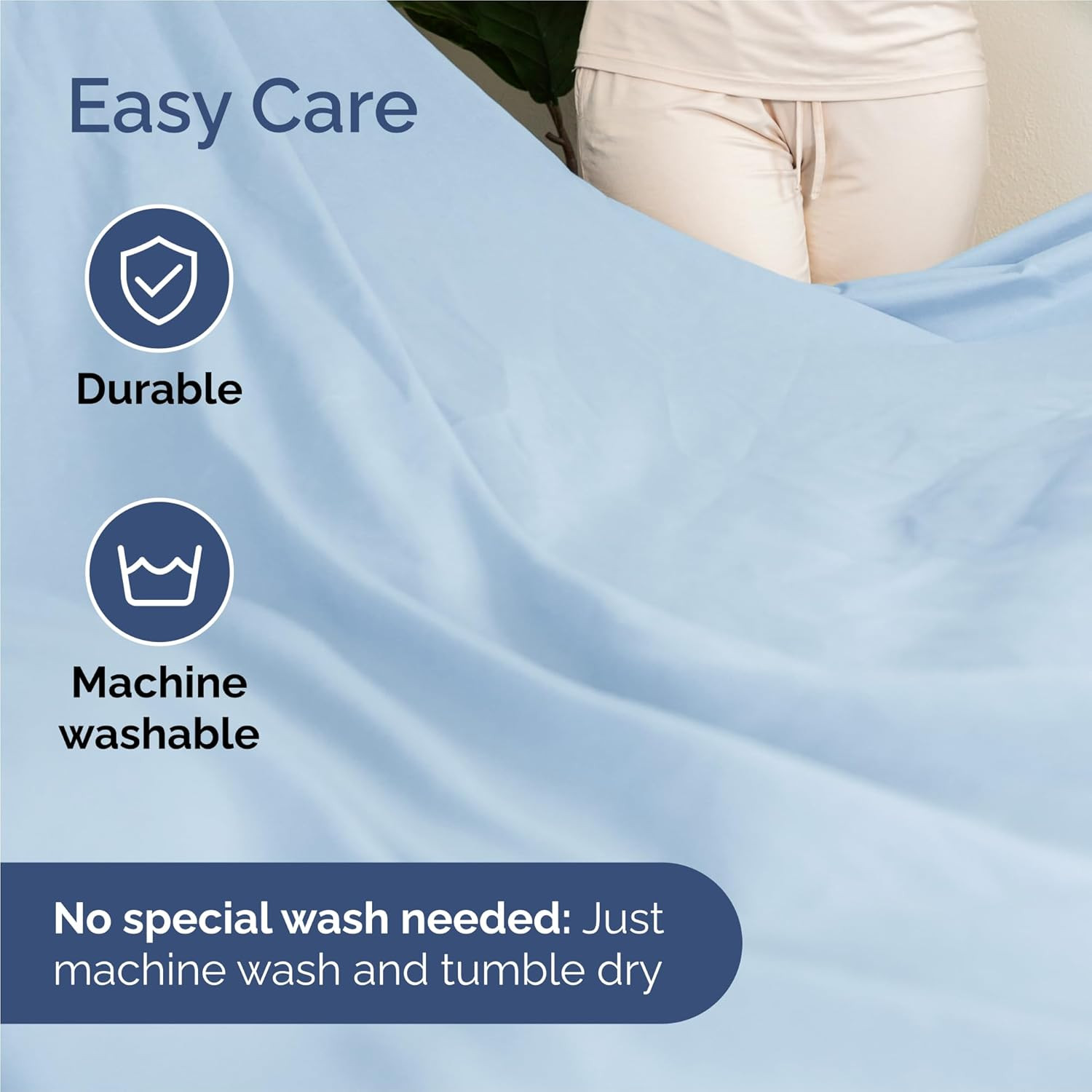 Split King Size 5 Piece Sheet Set - Comfy Breathable & Cooling Bed Sheets Set -