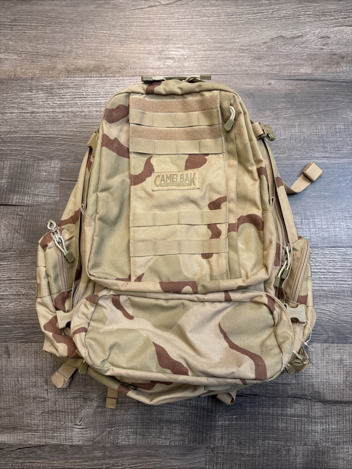 Camelbak BFM Maximum Gear Hydration Backpack DCU Camo Military Army GWOT